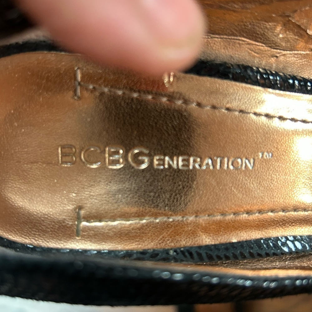 Bcbg Generation Parade Snake Print Platform Stile… - image 5